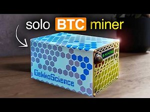 The PERFECT HOME Solo BITCOIN Miner!