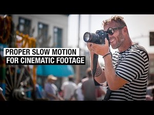 How to Make Slow Motion Video for Cinematic B-Roll