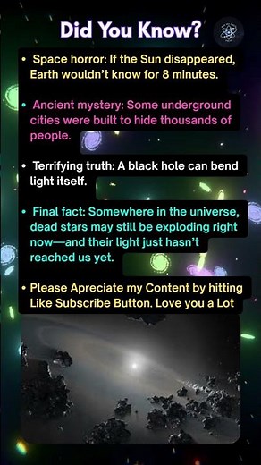 From Sun Disappearance to Hidden Cities #facts