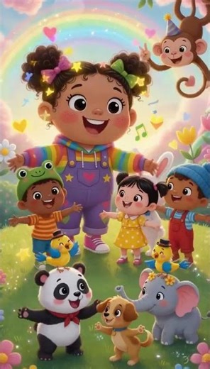 Coco Malan Musical Parade 🎵👧🐼 | Kids Singing With Dancing Animals #cocomelon #cartoon #kids #shorts