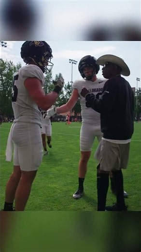 Isaac Wilson Throws Touchdown to the TE at Colorado Fall Camp