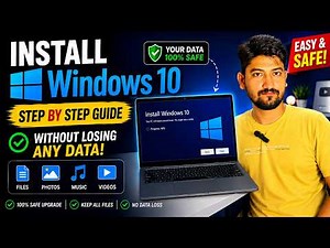 How to Install Windows 10 Without Losing Any Data | Upgrade Windows 7/8/11 to Windows 10