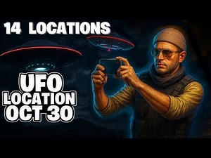 GTA Online UFO Location Oct 30 | UFO Sighting 13 - 26 Halloween 2025 | 14 Locations
