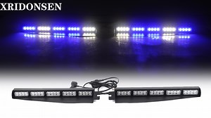 Watch Visor Strobe Lights Emergency Lights for Vehicles Blue White on Amazon Live