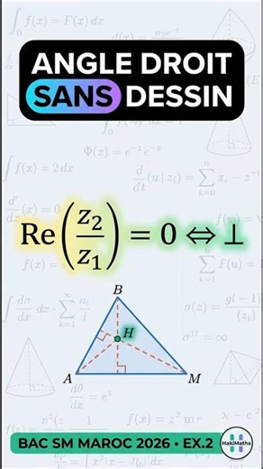 Spot a right angle WITHOUT a drawing (complex numbers trick)