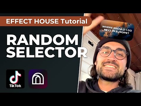 Random Selector Filter - Effect House Tutorial | Create your own TikTok AR Filter