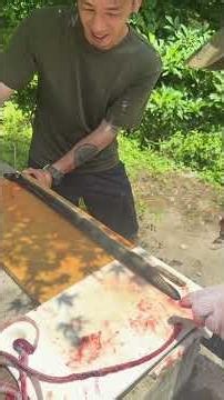 Something crazy happened while cleaning a giant eel!? #shorts #SagaYokaDeshou #fishing #fishing #...