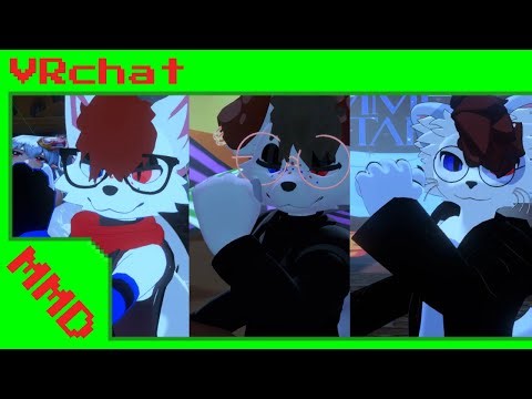 VrChat - MMD - Spooky Scary Skeleton Dance Remix
