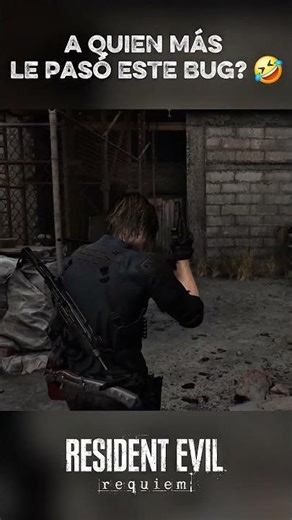Soy el único que le pasó este bug? 🤣 #residentevil #leonskennedy #gaming