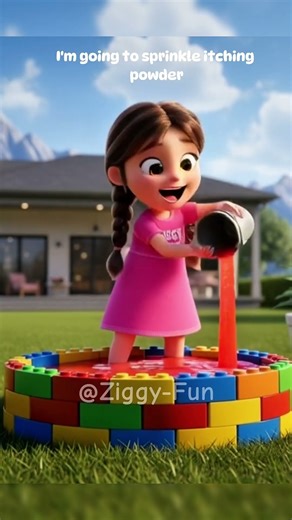 My older sister sprinkled itching powder 😏 #catlovers #catvideos #funnycats #funnyvideo