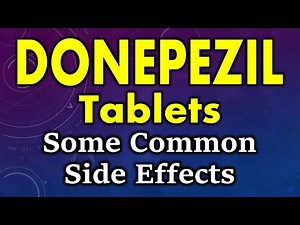 Donepezil side effects | common side effects of donepezil | Donepezil tablet side effects