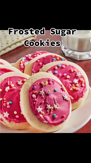 Delicious Frosted Sugar Cookies Recipe