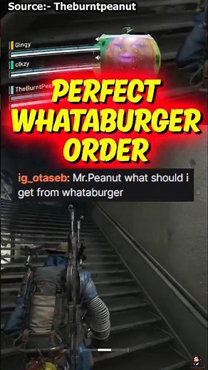 Perfect Whataburger order Theburntpeanut style #shorts