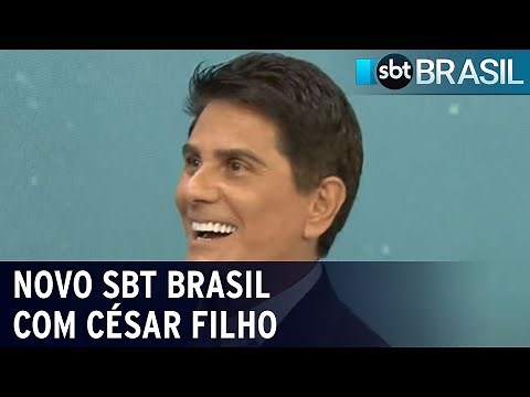 Novo SBT Brasil com estreia de César Filho | SBT Brasil (09/03/24)