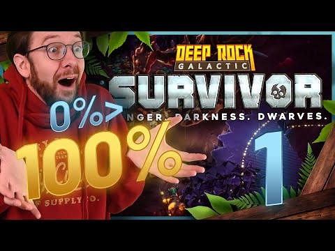 [VOD 1] LA 1.0 ENFIN ! c'est parti pour le 0 to 100% ! Deep Rock Galactic Survivor