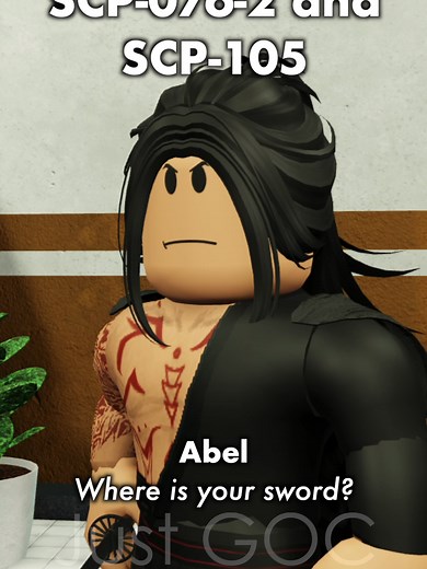 Exploring SCP-076-2 and SCP-105 in Roblox Animation