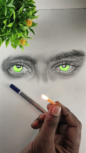 The Magic of Colors and Expressions #art #pencilportrsit #painting #drawing #art #artist