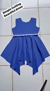 Simple Cutting beautiful dress #sewing #menjahit #tutorialmenjahit #reelfyp | Sunarti Djuri