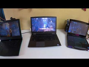 Gaming Dell Precision 7540 i7 vs Alienware 15r4 vs Alienware M14XR2 nvidia