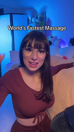 ASMR World’s Fastest Massage Roleplay