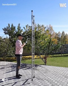 179K views · 2.8K reactions | Gravity-Defying Ladder Trick You Have to See to Believe! 﫨﫨 | Watercooler | Facebook