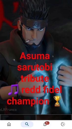 asuma sarutobi tribute #blackexcellence #naruto #positivity #anime #asumasarutobi #blackluv #realrap