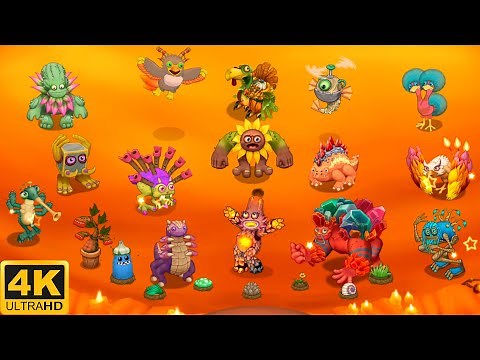 My Singing Monsters - Fire Haven (Full Song / without Wubbox) 4k