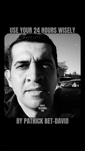 Use your 24 hours wisely ▪️ | Speaker: Patrick Bet-David #shorts