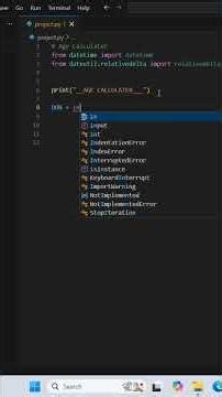 Python Age Calculator in 60s! 🎂🐍 #Shorts#Shorts, #Python, #Coding, #BMI, #Programming, #PythonTutori