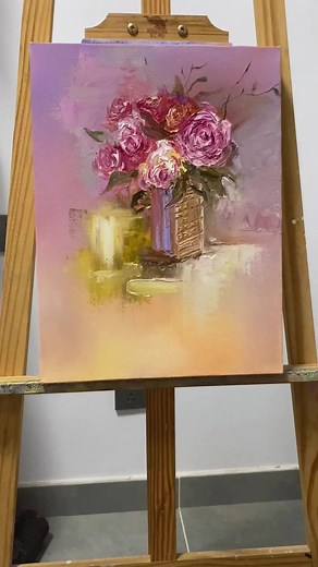 Calm Oil Painting Process | Art Varnishing Tutorial