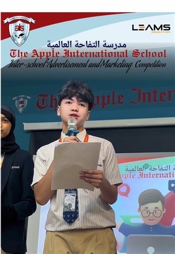Inter-School Advertising Competition at Apple International School