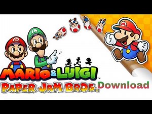 Download Mario and Luigi paper jam|With gameplay