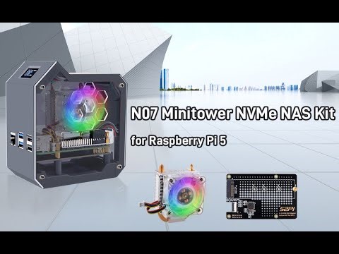 GeeekPi N07 MiniTower NVMe NAS Kit