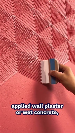 Creating Art on Fresh Wall Plaster with Precision Tool | PastFactory