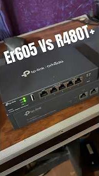 Tplink ER605 vs R480T + | Load Balancer #shots #tplink #er605 #r480t+