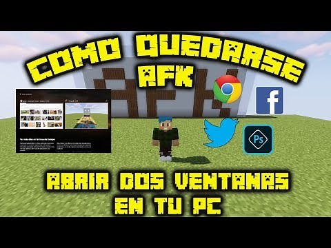 TRUCO PARA QUEDARSE AFK Minecraft 1.15.2 - 1.16+ (SIN INSTALAR NADA)