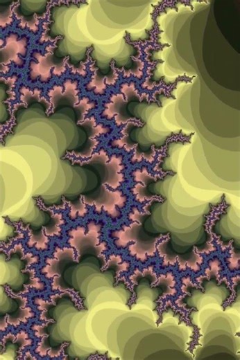 Mandelbrot set fractal render in XaoS