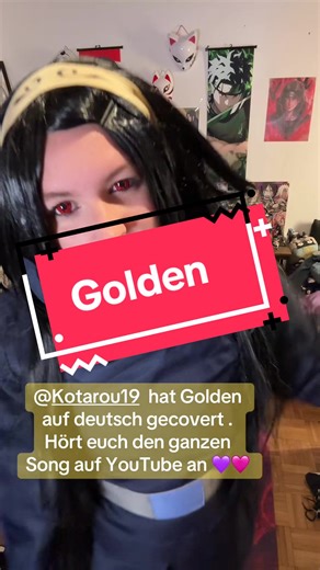 #cosplay #musik #golden #otakulife #kpopdemonhunters @Kotarou19