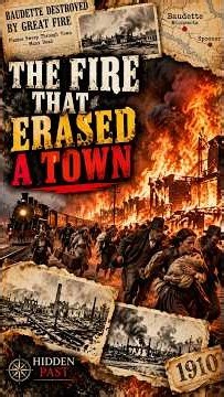 Baudette Fire 1910: Minnesota's Forgotten Inferno #history #MinnesotaHistory # #survival