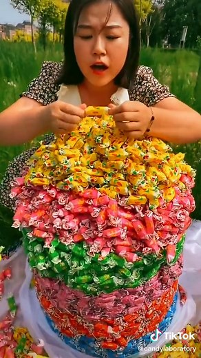 Candy surprise 🍬#froyou #candy #tiktok