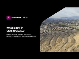 Civil 3D 2024: What’s New