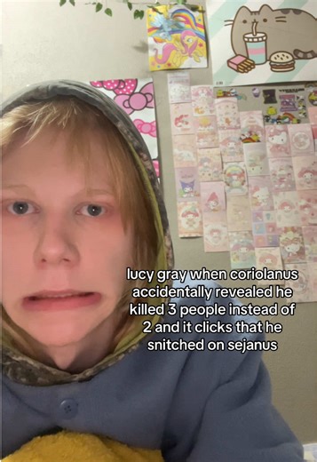 "whats 9 10?" "TWENTYRUN." -lucy gray baird probably 😟 || tags: #the... | The Hunger Games