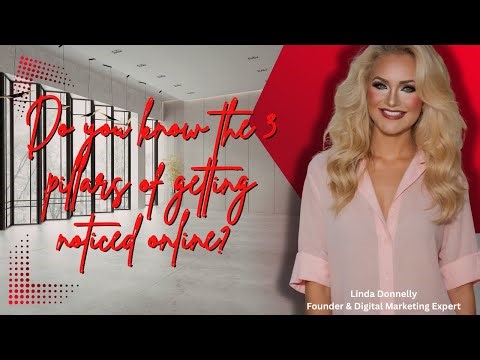 Do you know the 3 pillars of getting noticed online? 🏛️