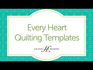 Good Measure Every Heart Sets 1 & 2 Quilting Templates by Amanda Murphy for Brewer Sewing