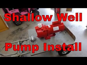 Shallow Well Pump Replacement - Red Lion RL-SPRK200