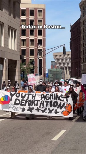 Rallying for Immigrants in Boston's Sanctuary City