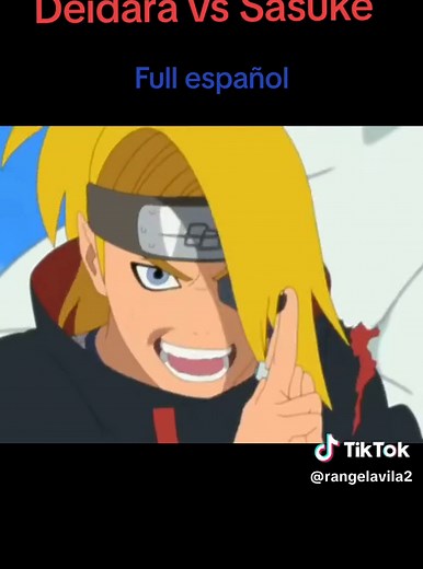 Deidara vs Sasuke: Batalla Completa en Español