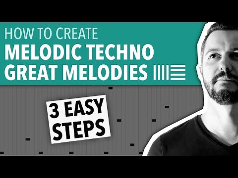 HOW TO CREATE MELODIC TECHNO GREAT MELODIES | ABLETON LIVE