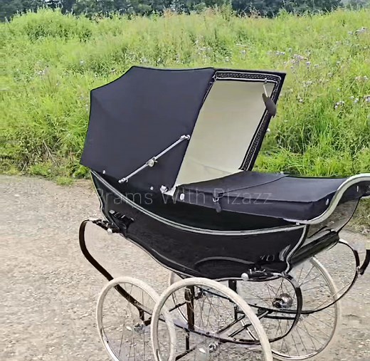 At over 50 years old after a partial restoration this pram looks better than me 🤪...now ready for sale. You could be the next to push this stunning carriage message us for further info or enquiries. #madeinenglandpefectedinscotland #100percentbabysafe #vintagesilvercross #fullyinsured #yourpramourpassion #coachbuiltpramspecialists #silvercross #motherhood #babygear | Prams with Pizazz