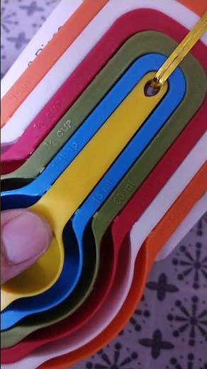 6pcs/set Kitchen Measuring Spoons Teaspoon Coffee Sugar Scoop Cake Baking Flour